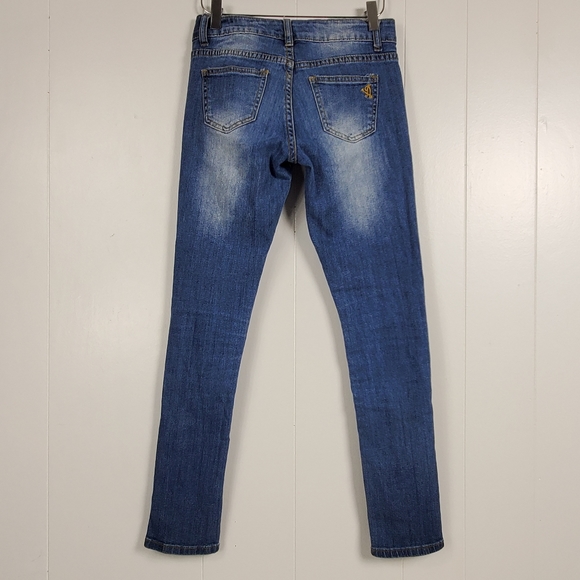 VIP factory distressed Jeans size 00 - Picture 5 of 8